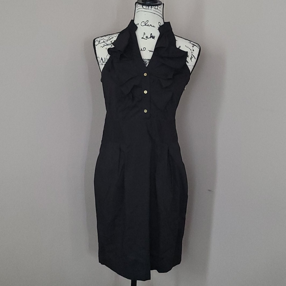 Express Black Dress w/pockets sz 8